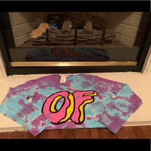 Odd Future donut tie dye long sleeve